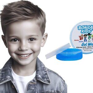 Bonsai Kids Hair Gel Wax - 3.5oz - Easy Style & Flexible Hold for Boys